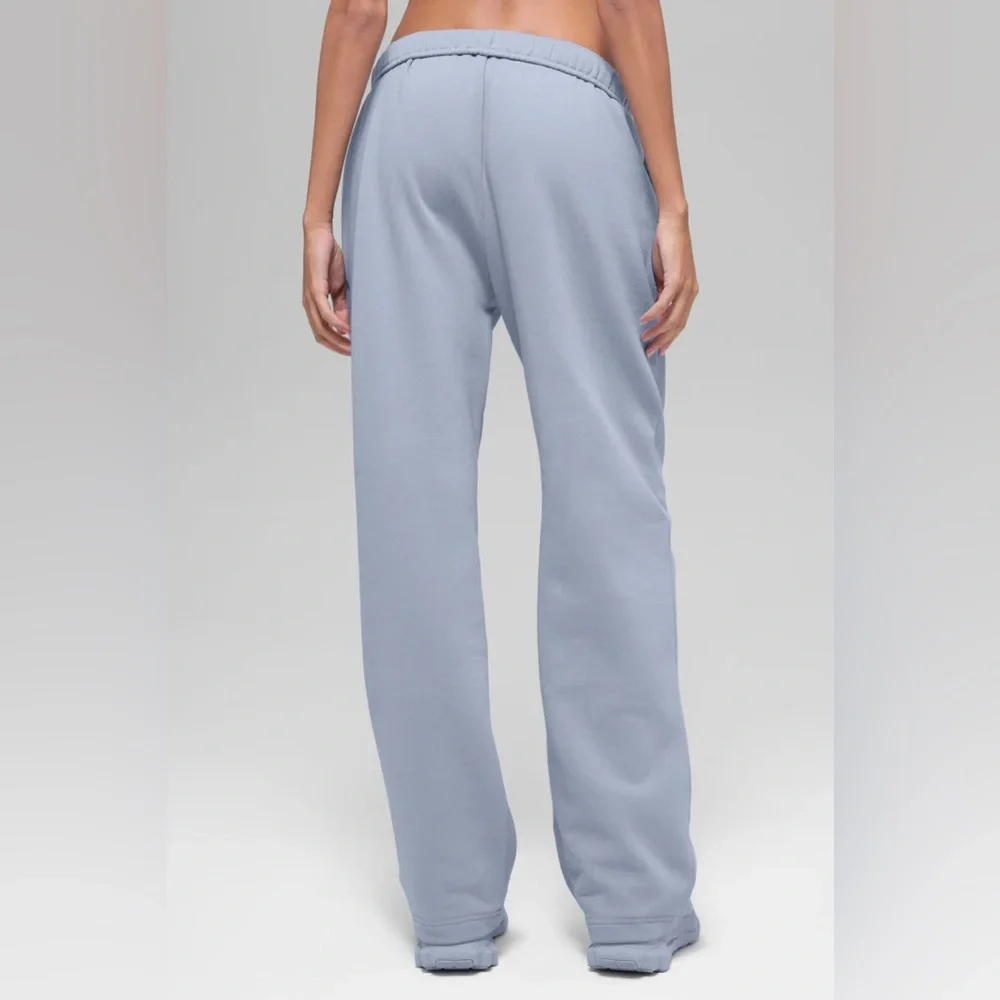 Alo Yoga Accolade Straight Leg Sweatpant Winter Frost XS